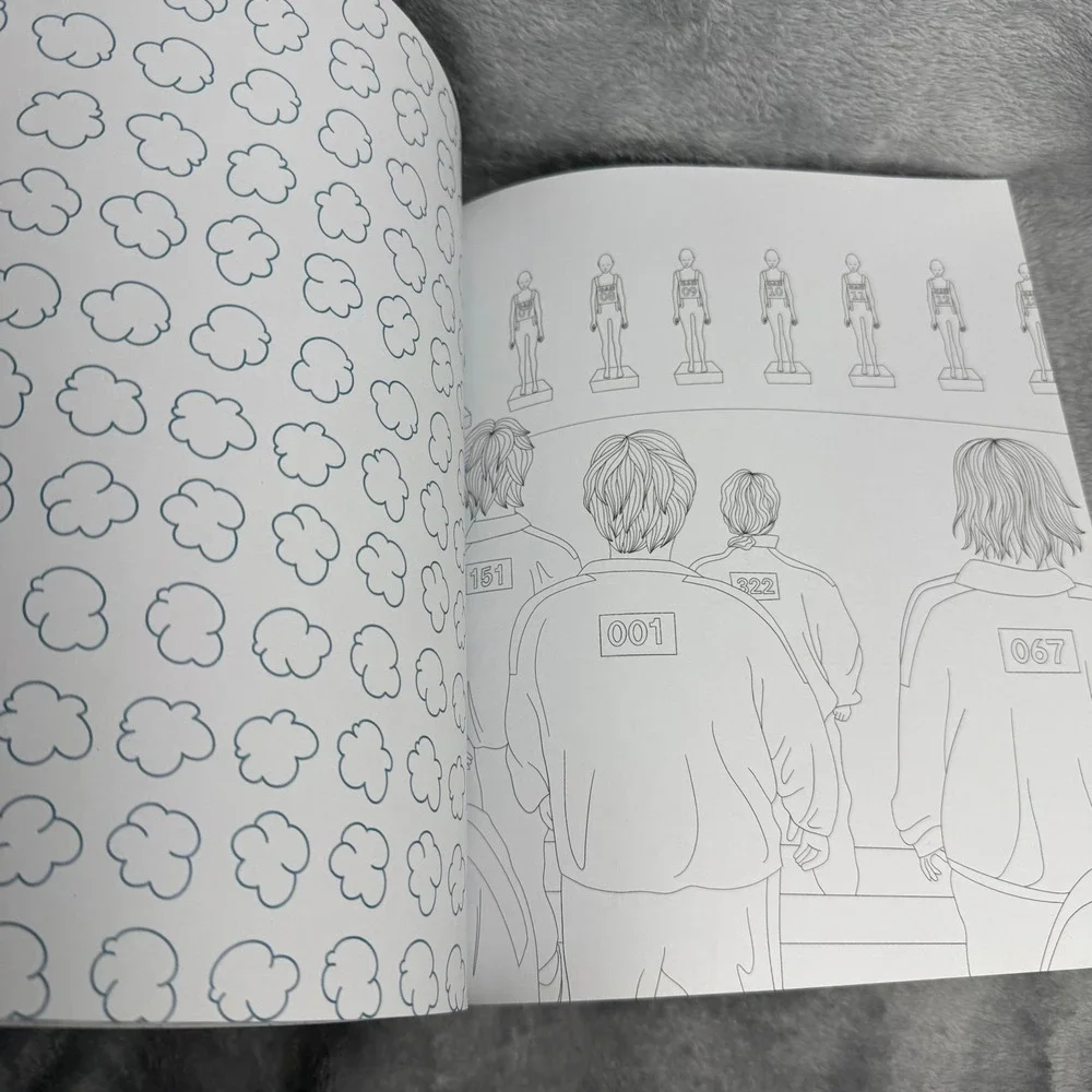 The Unofficial Squid Game Coloring Book Epic Ink Rayuna Ysabel De Pano Soller